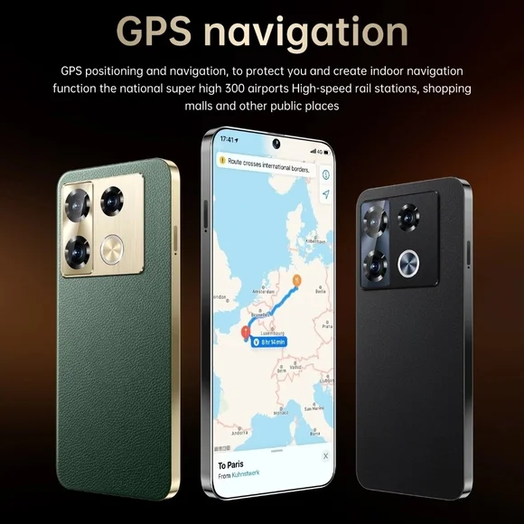 Note40 Pro Smartphone - Black, Gold, Green
